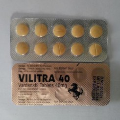 樂威壯 10顆裝 VILITRA 40 (Vardenafil 40mg) 劑量是藥房的兩倍